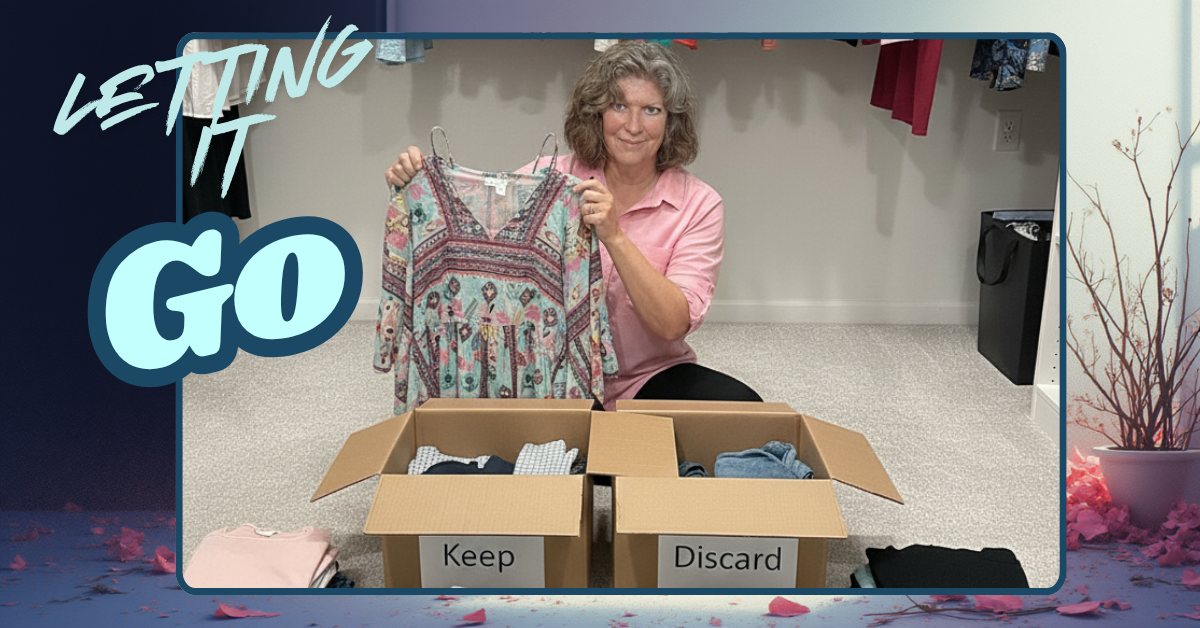 You Get to Let Go of What No Longer Fits… in Your Closet and in Your Life