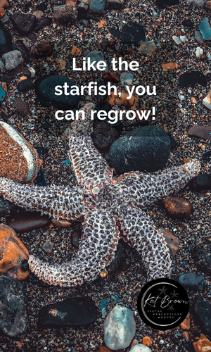 Starfish Lessons - Like the starfish, you can regrow.
